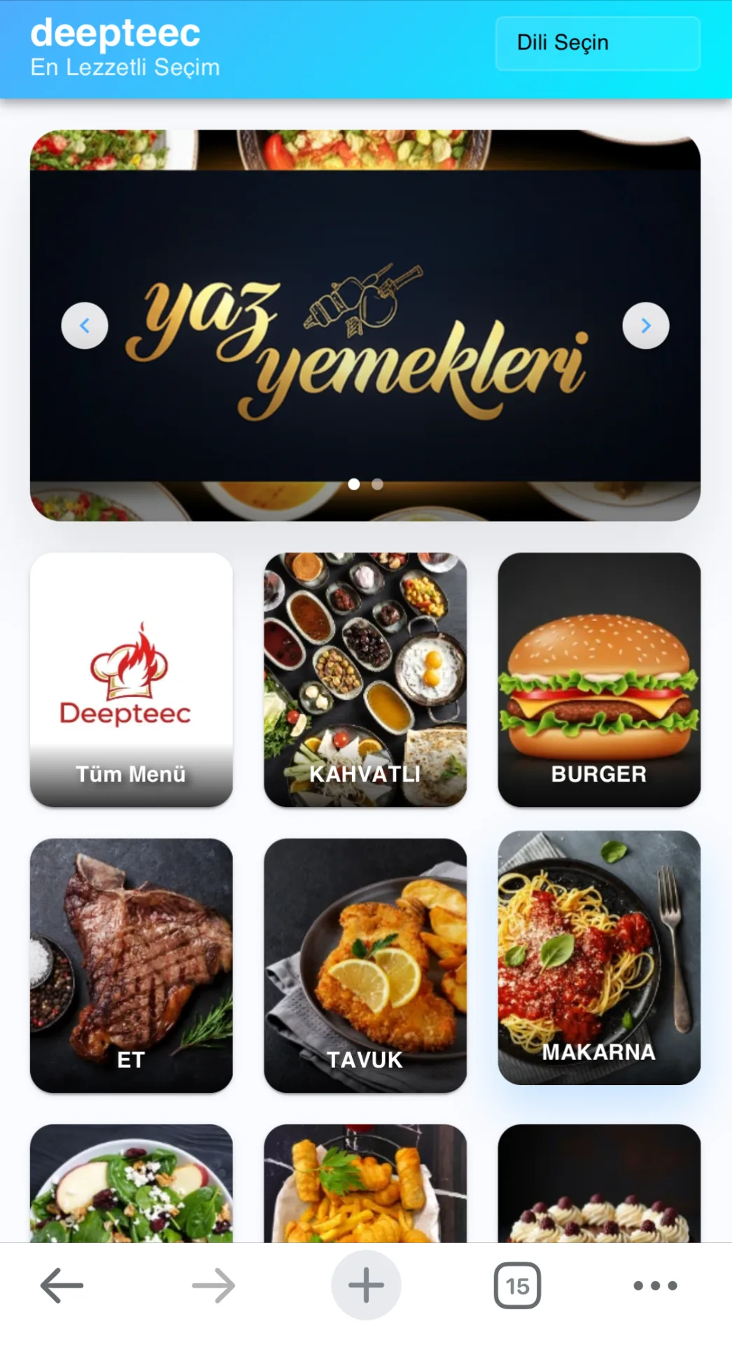 Buqqe QR Menü
